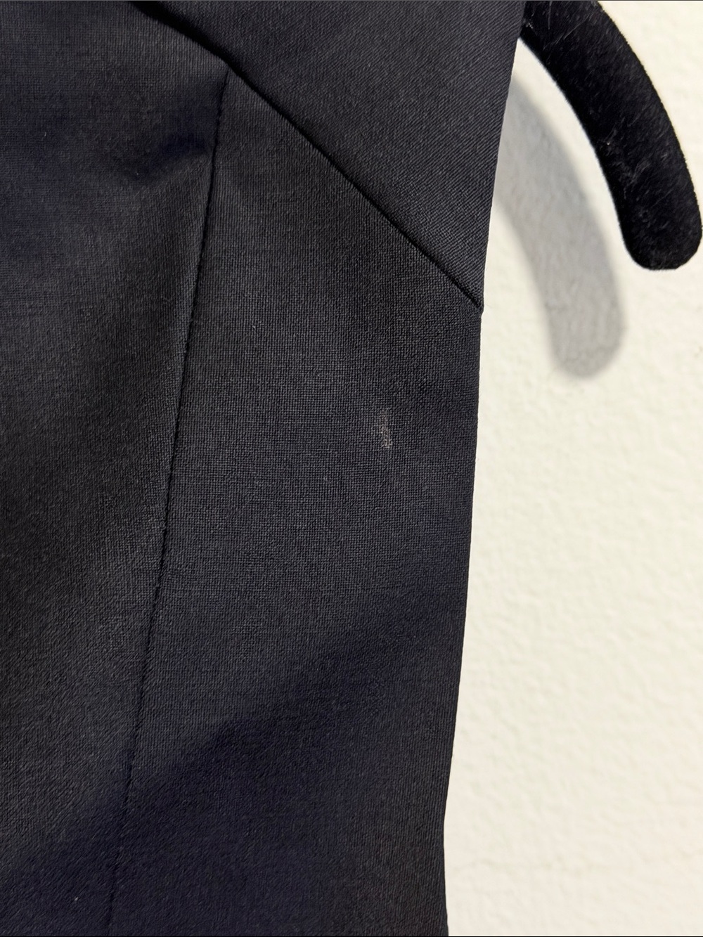 COS Women’s Cropped Wool Blend Black Vest Waistcoat Lined Size 4 - Picture 7 of 8